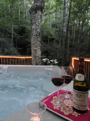Treehouse Hot Tub